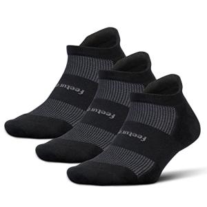 Feetures Max Cushion Ankle Socks - Black, M (3 Pair)