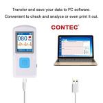 CONTEC Bluetooth ECG Monitor with LCD Display