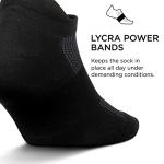 Feetures Max Cushion Ankle Socks - Black, M (3 Pair)