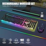RedThunder K10 Wireless Gaming Keyboard & Mouse Set