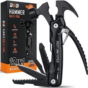 12-in-1 Hammer Multitool: Perfect Men's Gift