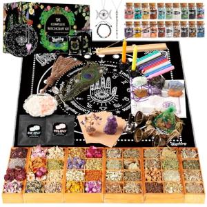 Witchcraft Supplies Kit - 150 Essential Tools