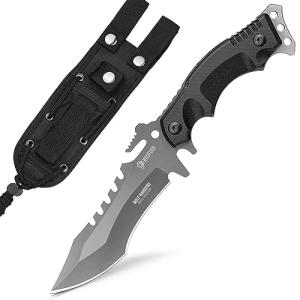 NedFoss Wolf Tactical Survival Knife With Sheath