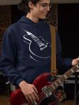 Guitar Graphic Hoodie for Men - Perfect Gift