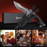 NedFoss Wolf Tactical Survival Knife With Sheath