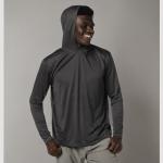 Men's UV Protection Long Sleeve Hoodie - Carbon