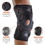 Shock Doctor Compression Knee Brace with Stabilizers