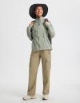 Libin Women's Lightweight Cargo Hiking Pants, Dark Khaki