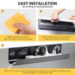 Yecaye Under Desk Cable Management Tray - 2 Pack