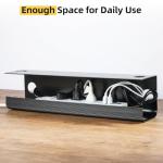 Yecaye Under Desk Cable Management Tray - 2 Pack