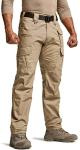 CQR Men's Lightweight Water-Resistant Tactical Pants