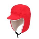 Red Windproof Thermal Skull Cap for Sports