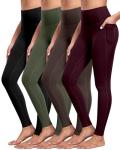 NORMOV High Waisted Yoga Leggings with Pockets