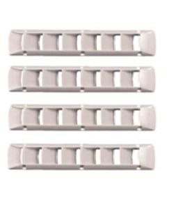 Boat Bilge Vent Louvers 4 Pack - Off White