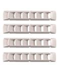 Boat Bilge Vent Louvers 4 Pack - Off White