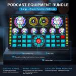 Xisono Podcast Gear Bundle with Audio Interface