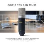 Marantz MPM-1000 XLR Condenser Mic for Podcasting