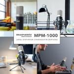 Marantz MPM-1000 XLR Condenser Mic for Podcasting