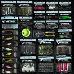 Vipfish 3-Layer Fishing Tackle Box with Accessories