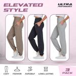 Women's Ultra Performance Joggers 3-Pack Set