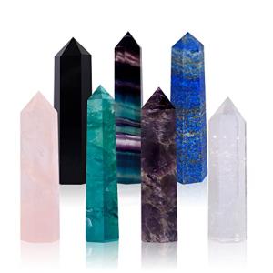 Healing Crystal Wand Set for Chakra Meditation