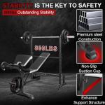 Adjustable Olympic Weight Bench Set for Home Workouts