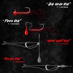 Vipfish 3-Layer Fishing Tackle Box with Accessories