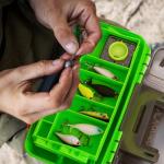 Vipfish 3-Layer Fishing Tackle Box with Accessories