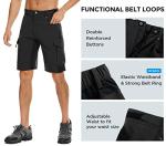 XKTTAC Men's Quick Dry Lightweight Cargo Shorts