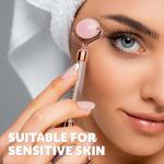 Rose Quartz Roller & Gua Sha Tool for Radiant Skin