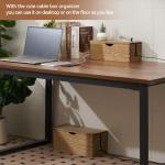 KIRIGEN Wooden Cable Management Box for Home Office