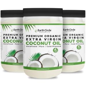 Premium Ultra Pure Extra Virgin Coconut Oil - 3 Pack