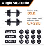 Adjustable 3-in-1 Dumbbell & Kettlebell Set