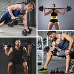 Adjustable 3-in-1 Dumbbell & Kettlebell Set