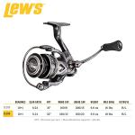 Lew's Custom Lite Spinning Fishing Reel 6.2:1