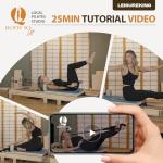 Foldable Studio Pilates Reformer with Accessories