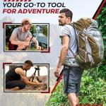 Multi-Tool Camping Hatchet with Firestarter & Saw