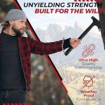 Multi-Tool Camping Hatchet with Firestarter & Saw