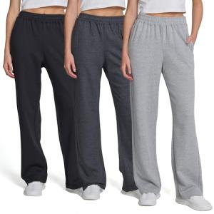 Ultra Soft Wide Leg Lounge Sweatpants 3 Pack