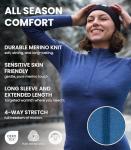 Merino.tech Women's Heavyweight Merino Wool Base Layer Set