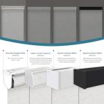 Smart Motorized Light Filtering Roller Shades with Voice Control