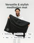 Mindful Modern Cotton Zabuton Meditation Mat