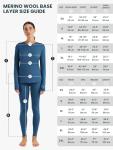 Merino.tech Women's Heavyweight Merino Wool Base Layer Set
