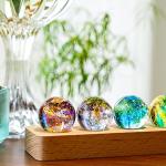 7 Chakra Healing Spheres with LED Stand