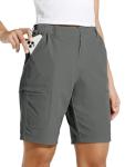 Willit Women's 10" Quick-Dry Cargo Shorts