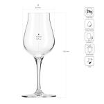 Krosno Lead-Free Crystal Snifter Glasses Set