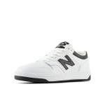 New Balance BB480 V1 Unisex Sneakers, White/Black