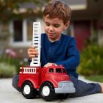 Eco-Friendly Fire Truck Toy for Kids' Play