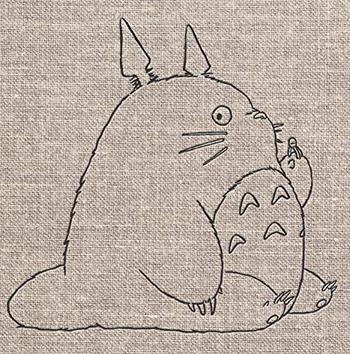 Totoro Cloth Cover Sketchbook Journal Ghibli