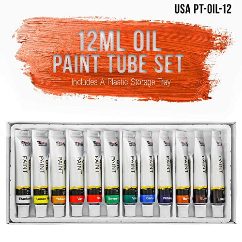 Professional 12-color Oil Paint Set for Artists